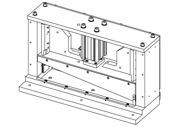 Guilhotina pneumática WEDA WA-0196