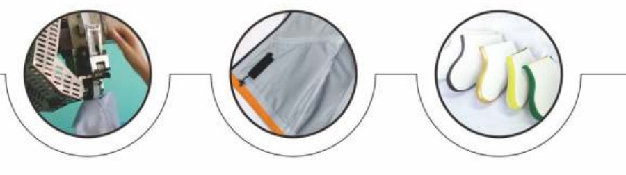 Fita de selagem de 3 camadas para peças outdoor Bamalosa