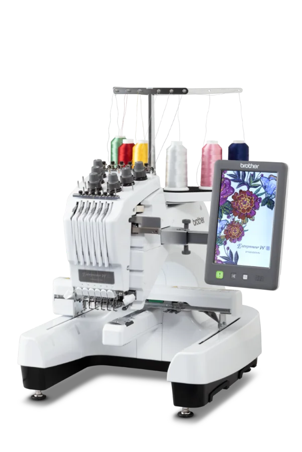 Máquina de bordar Brother PR680W — 1 cabeça, 6 agulhas, 300 × 200 mm